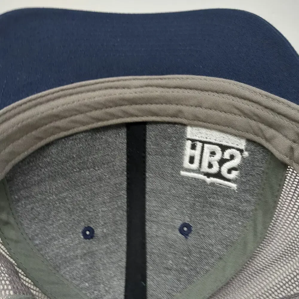 Richardson Trucker Hat Blue Gray One Size ABS Logo Mesh Snapback 112 Hat